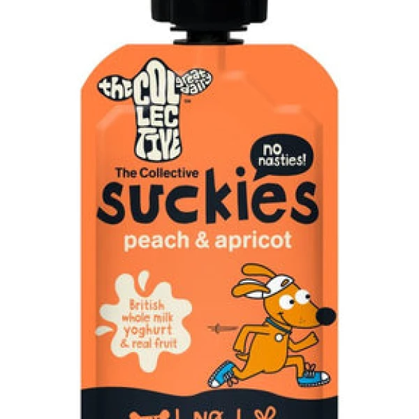 The Collective Suckies Peach & Apricot Yoghurt – 120g Pack