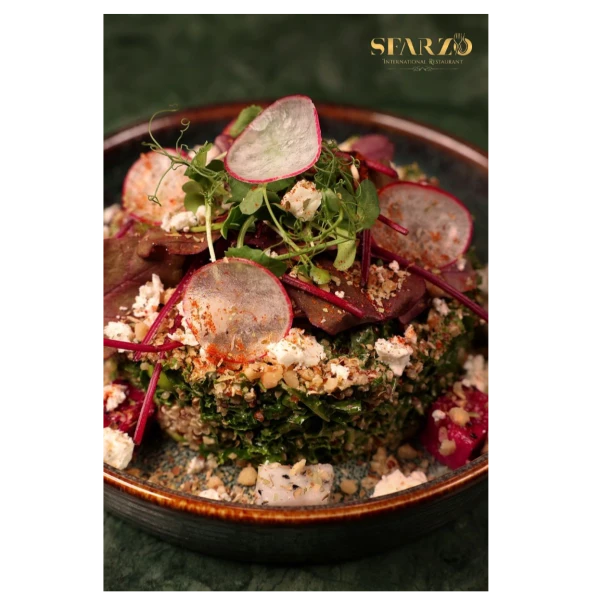 Quinoe kale salad