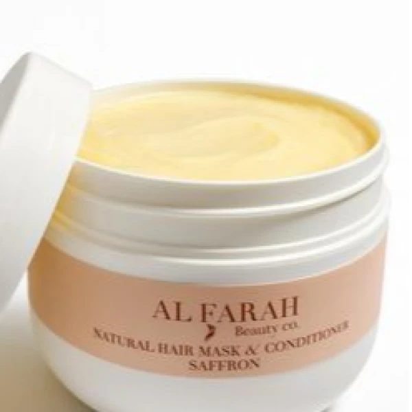 Natural Hair Mask Saffron
